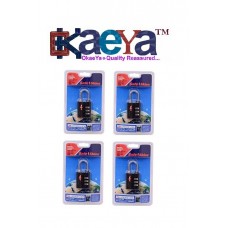 OkaeYa 3 Digit Combination Luggage Lock Best For International Travelling-Set of 4